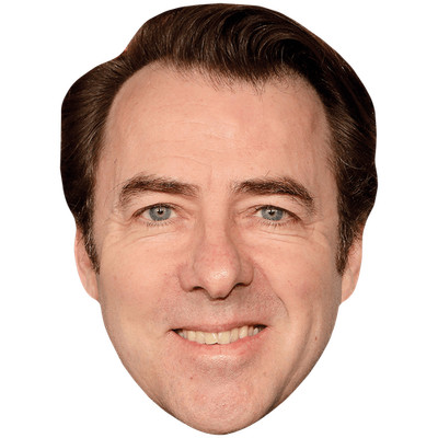 Jonathan Ross (Smile) Celebrity Mask, Flat Card Face, Fancy Dress Mask