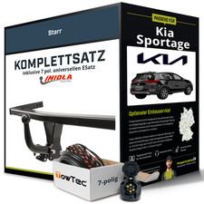 Anhängerkupplung starr für KIA Sportage +E-Satz KIT kpl. NEU inkl. EBA