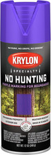 Krylon K02510777 No Hunting Spray Paint Purple