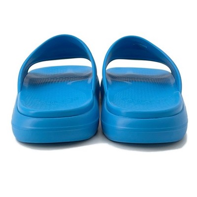 GUCCI Interlocking G Slide Sandals Size 9 Rubber Blue 780296 | eBay