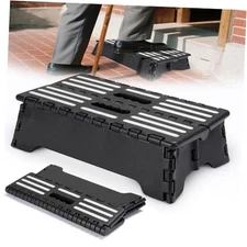 Outdoor Step - Portable Steps,Mobility Step Stool for Adults Half Seps for 