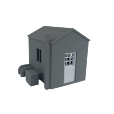 Water " Pump House " Shed - O Scale 1:48 No Assembly Required!