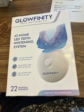 GLOWFINITY LED Teeth Whitening System Kit 22 Treatments Exp 9/26 New Sealed