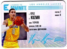 2017-18 Panini Essentials License to Dominate #L2D33 Kyle Kuzma