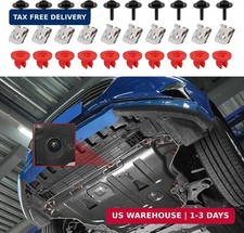 30PCS T30 Engine Splash Shield Guard Undertray Cover Screws Bolt Nut Clip Kit, C