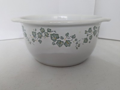 Corelle Coordinates Stoneware CALLAWAY IVY Green 1.5 Qt Round Casserole