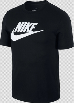 Nike NSW Tee Icon Futura Black/White   Größe XL