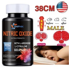 Nitric Oxide Circulation Booster - L-Arginine,L-Citrulline -Extra Strength