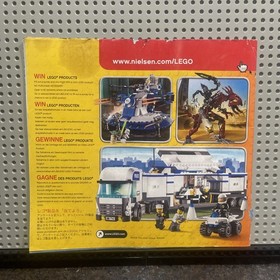 LEGO Space Police Truck Getaway Instruction Manual Booklet Only #5972 No Bricks