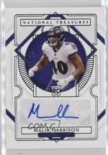 2020 Panini National Treasures Rookie Signatures 32/99 Malik Harrison Auto 13c1