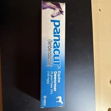 Panacur Dewormer Horse Paste 10%, 100mg Each EXP 10/2027