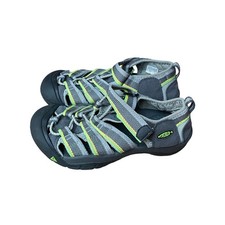 Keen Newport H2 kids green and grey waterproof hiking sandals size US 2