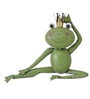 Trendline Dekofigur Frosch Metall 35 X 27 Cm GrüN Dekofigur