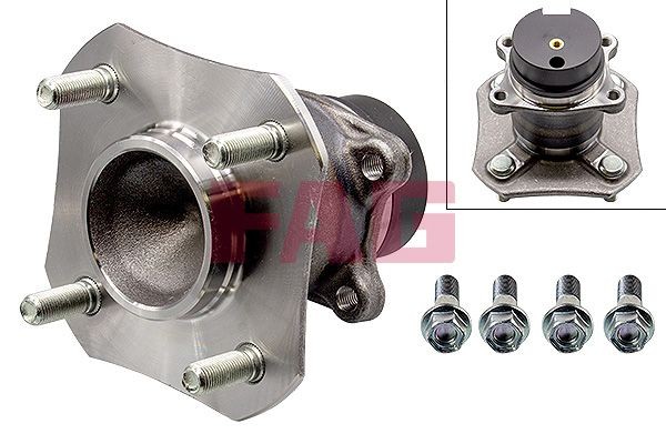 Schaeffler FAG 713 6139 90 Radlagersatz Hinten Passend FüR Nissan-image