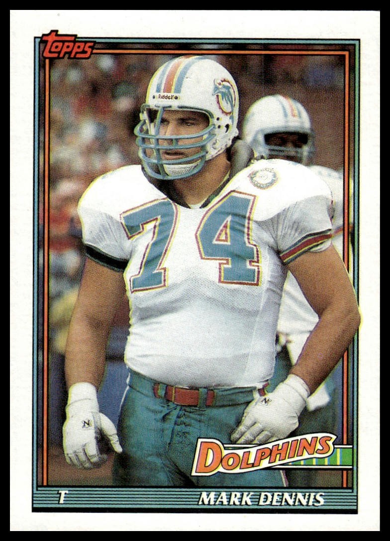 1991 Topps #108 Mark Dennis