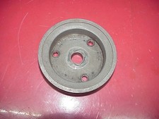 Moroso 2 Groove Aluminum Crankshaft Dual V-belt Lower Pulley 64060 Nascar