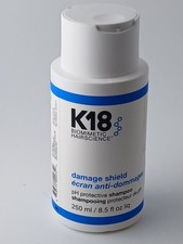 K18 Damage Shield Shampoo 250ml pH Protective Hair Repair - No Box - Brand New