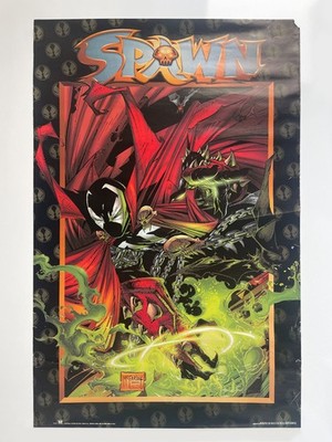 Comic Poster Spawn, 1997 , Todd McFarlane Productions, 89H cm x 58B cm