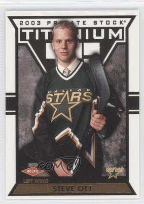 2002-03 Pacific Private Stock Titanium 41/99 Steve Ott #112 Rookie RC 0f2