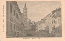eb206 cartolina velletri piazza cairoli provincia di roma