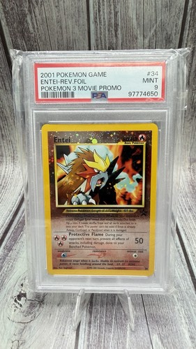 Entei graded PSA 9 for sale on eBay