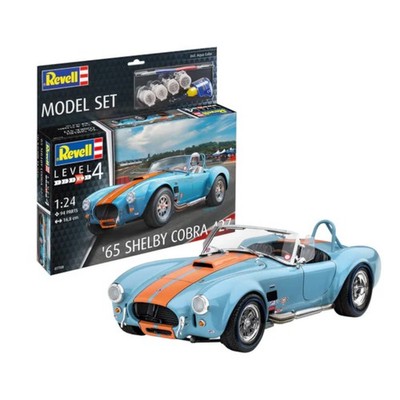 Revell 65 Shelby Cobra 427 V8 1:24 American Sports Car Modellbausatz 67708
