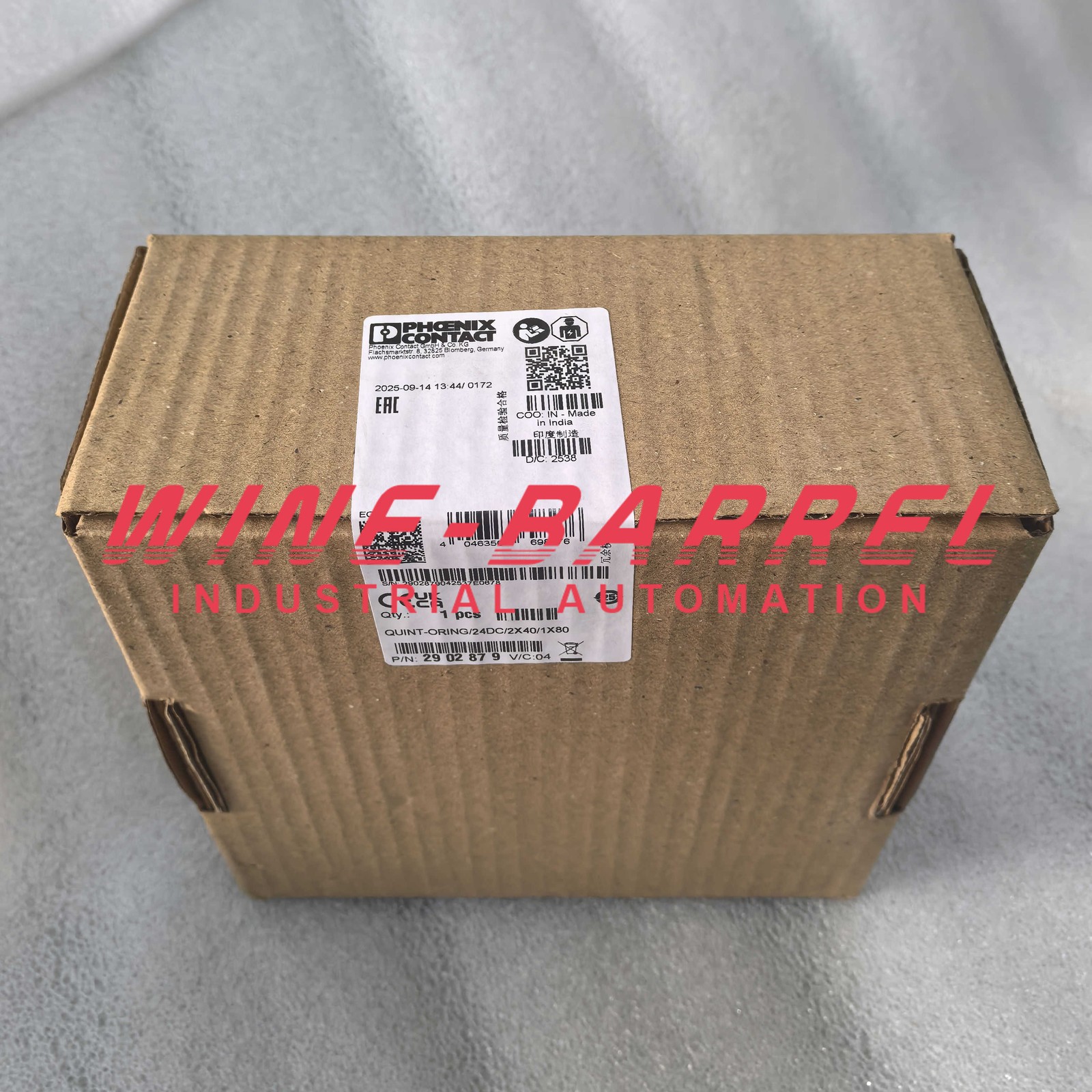 NEW Phoenix Contact QUINT-ORING/24DC/2X40/1X80 2902879 Redundancy Module