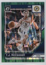 2024-25 Panini Donruss Optic Green Shock Prizm 143/149 TJ McConnell #67 1hr4