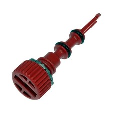For Ford F-150 2009-2020 Radiator Drain Cock | Plastic And Steel Red With Washer