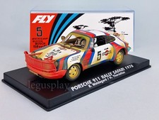Slot Car Fly A2100AR Porsche 911 Rally Safari '78 Waldegard/Thoezelius E. Sucio