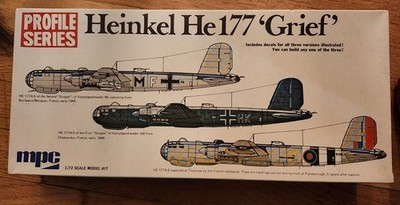 Heinkel He177 ''Grief'' Model kit# HE 177A-5 from MPC scale 1:72