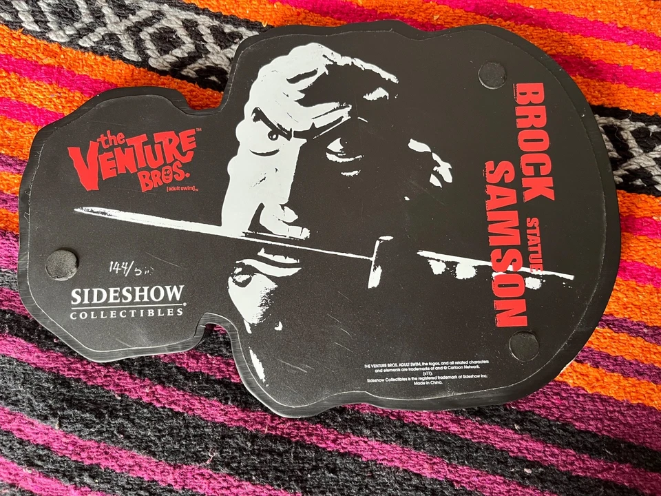 BROCK SAMSON Venture Bros Sideshow Coleccionables Edición Limitada Sin Caja Foto 3 de 4