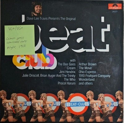 Dave Lee Travis Presents The Original Beat Club Vinyl Record VG+/VG+ 249257 1968