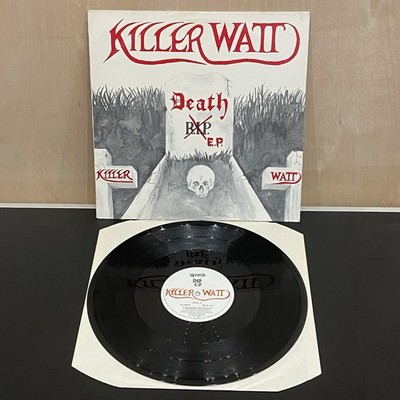 Killer Watt Death EP 12  Vinyl 1987 Irish Thrash Metal Raglan Records ULTRA RARE