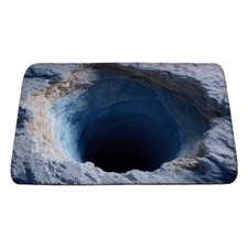 Bathroom Absorbent Floor Mat Non-Slip Entryway Rugs Quick-Dry 3D Visual