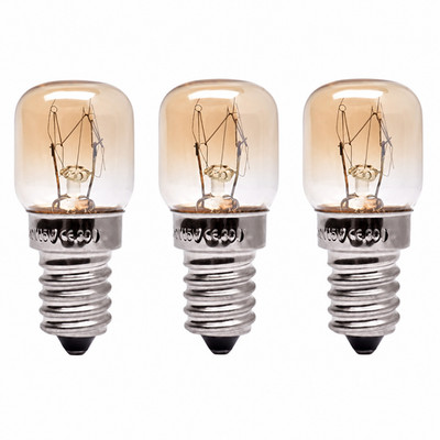 Himalaya Salzlampe / Selenit Turmlampen 3 Ersatzglühbirnen | E14 15W