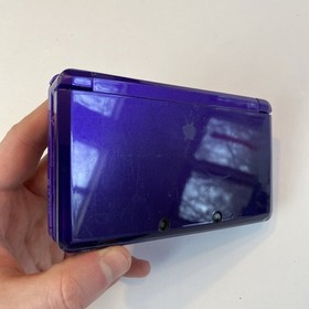 Nintendo 3DS Handheld Video Game Console Purple CTR-001 (USA) W Charger