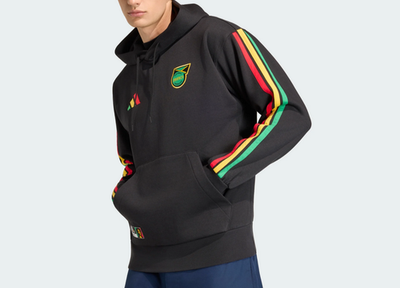 New* Size XL - ADIDAS x BOB MARLEY x JAMAICA Mens Fleece Hoodie