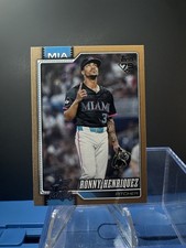 2026 Topps Series 1 Ronny Henriquez #290 Miami Marlins Gold /2026