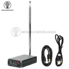 76-108MHz LCD Digital FM Transmitter 2000M 0.5W FM Stereo Transmit For Radio