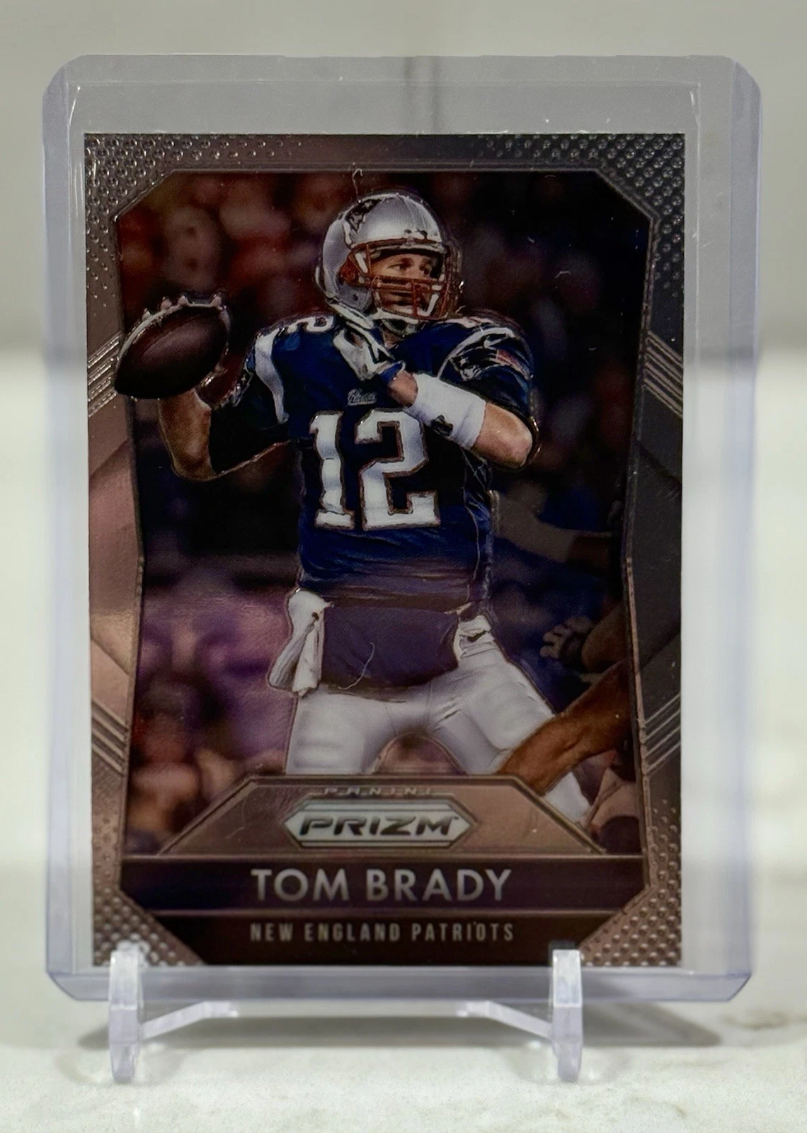 2015 Panini Prizm - Tom Brady #12 GOAT New England Patriots