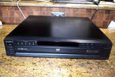 Sony DVP-NC625 DVD Player 5 Disc Carousel Player Black CD/DVD - Tested