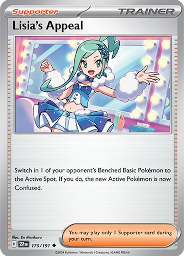 Lisia's Appeal - 179/191 (179/191) Reverse Holofoil Uncommon NM