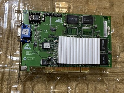 3dfx Voodoo3 3000 PCI SGRAM Graphics Video Card 16MB VGA 3D PC w