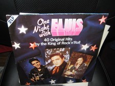 2 LPs One Night with ELVIS 40 Original Hits L...