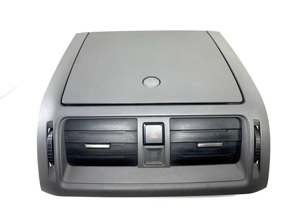 2010-2012 Ford Fusion Milan Center Upper Dash Bezel Storage Vent Cubby Gray OEM - Image 3 of 4