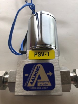 AALBORG SOLENOID VALVE MODEL PSV-1 PROPORTIONAING ELECTROMAGNETIC PSV1S-VA''