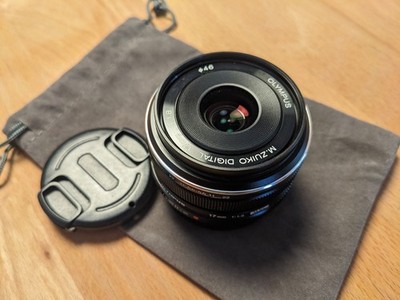 Olympus M. Zuiko Digital 17mm F1,8 (schwarz)