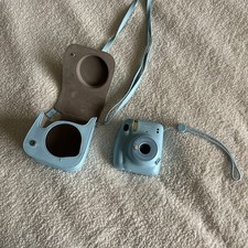 Fujifilm Instax Mini 11 Instant Film Camera Blue W/Case