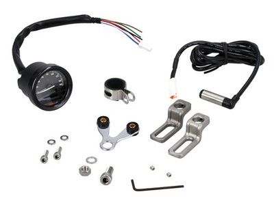 Tachometer ''Koso D48 TNT-05'', Schwarz